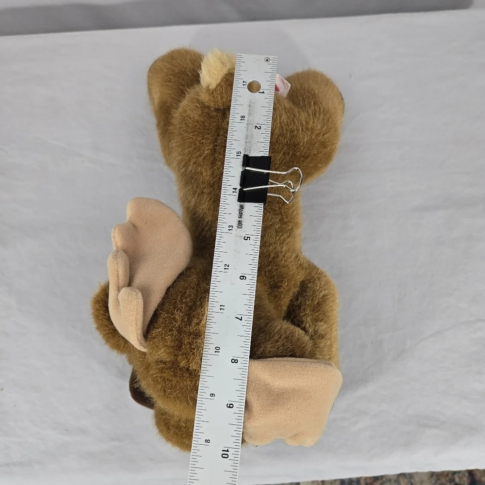 Vintage Dakin Moose Brown Plush 1993 Stuffed Animal Toy 14
